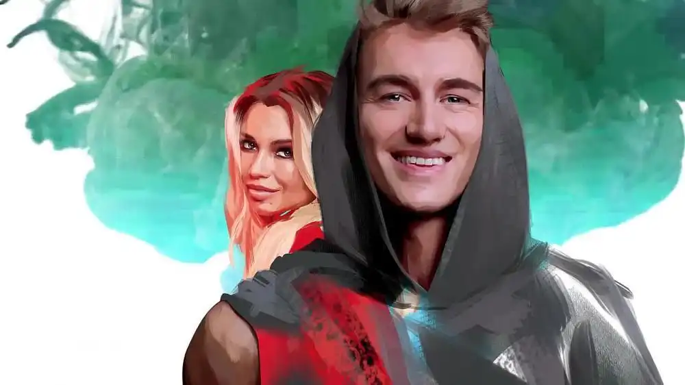 скачать клип Настя Кудри ft. Алексей Воробьев - Я обещаю