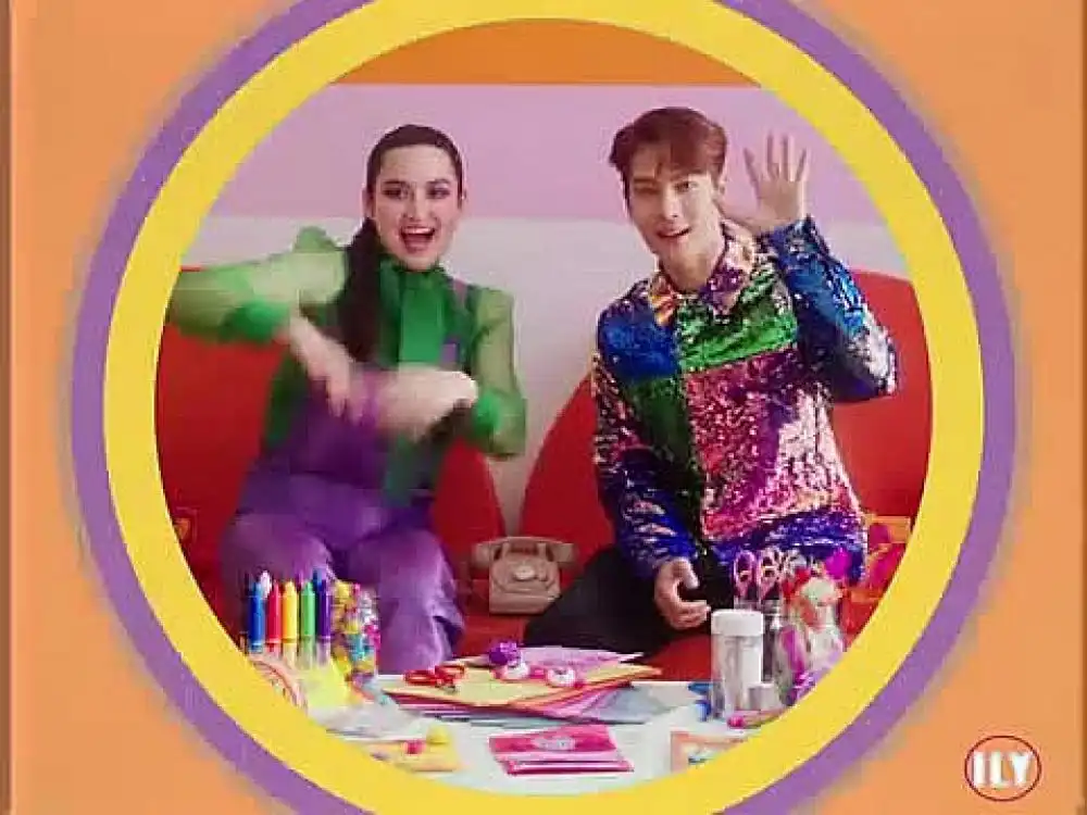 скачать клип Stephanie Poetri and Jackson Wang - I LOVE YOU 3000 II