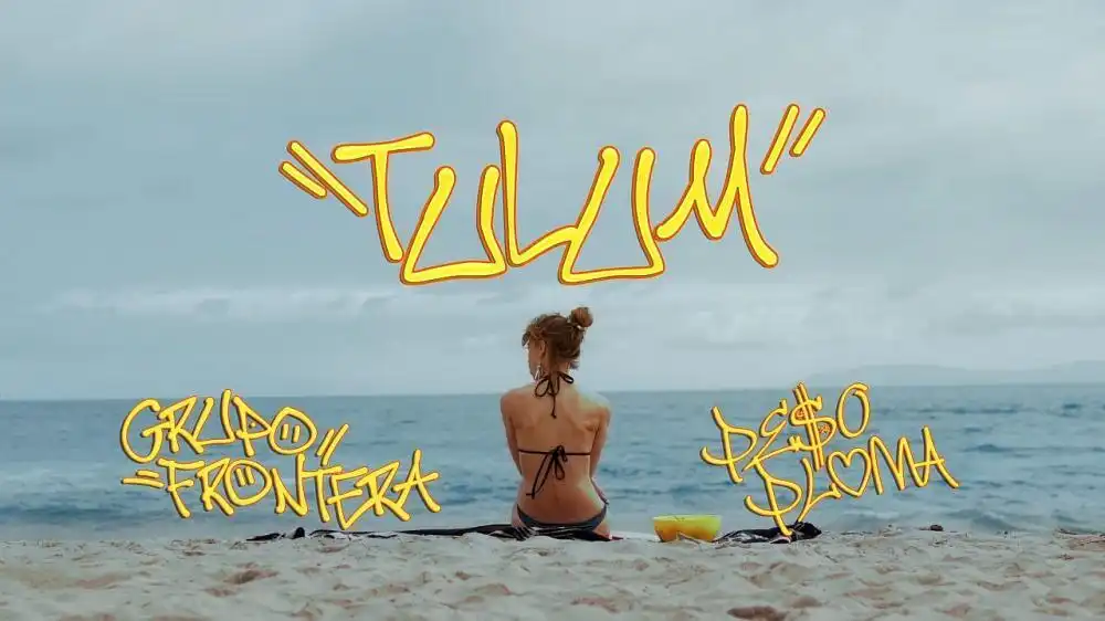 скачать клип Peso Pluma and Grupo Frontera - TULUM