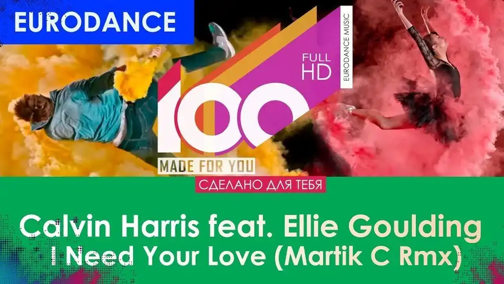 скачать клип Ellie Goulding - I Need Your Love