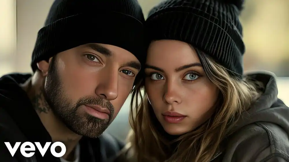 скачать клип Eminem ft. Billie Eilish - Toxic Love