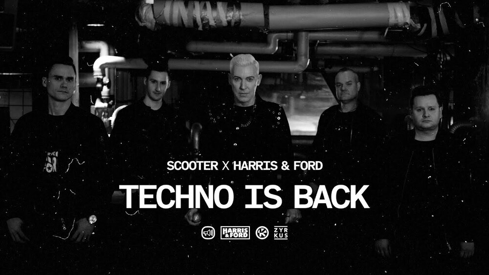 скачать клип Scooter, Harris and Ford - Techno Is Back