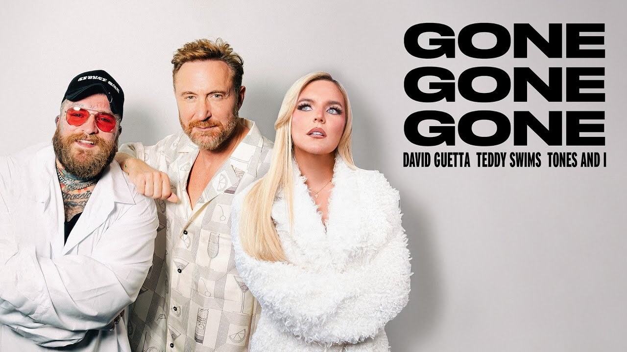 скачать клип David Guetta, Teddy Swims, Tones and I - Gone Gone Gone