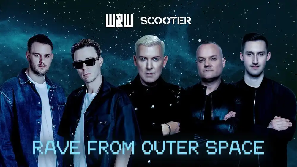 скачать клип W&W, Scooter - Rave From Outer Space