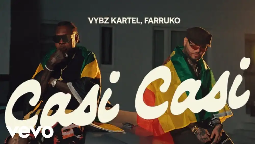 скачать клип Vybz Kartel, Farruko - Casi Casi
