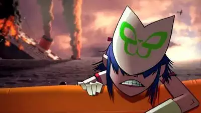 скачать клип Gorillaz - On Melancholy Hill