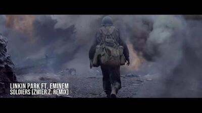 скачать клип Linkin Park and Eminem - Soldiers