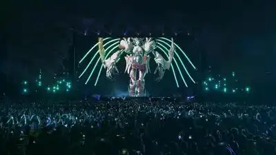 скачать клип Anyma and Grimes - Welcome To The Opera