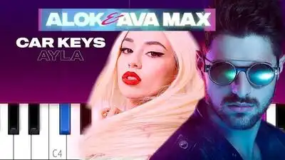 скачать клип Alok and Ava Max - Car Keys