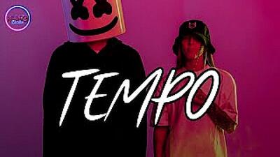 скачать клип Marshmello and Young Miko - Tempo