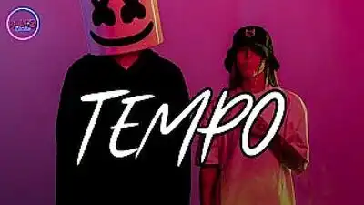 скачать клип Marshmello and Young Miko - Tempo