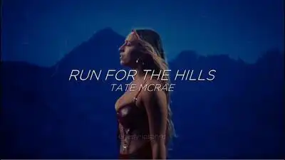 скачать клип Tate McRae - run for the hills