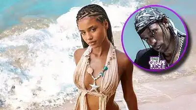 скачать клип Tyla ft. Travis Scott - Water