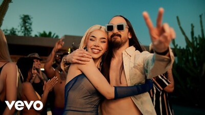 скачать клип Kenia OS, Steve Aoki - Replay