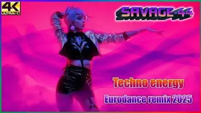 скачать клип SAVAGE-44 - Techno energy