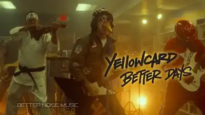 скачать клип Yellowcard - Better Days
