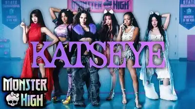 скачать клип Monster High, KATSEYE -  Fright Song