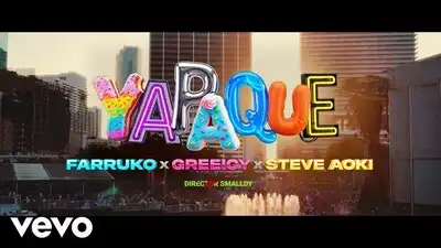 скачать клип Farruko, Greeicy, Steve Aoki - YAPAQUE
